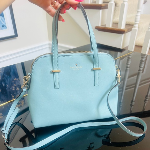 kate spade Handbags - Kate Spade Blue Crossbody Bag Chic and Versatile